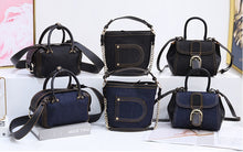 Load image into Gallery viewer, Bucket Design Denim Handbags - Ailime Designs