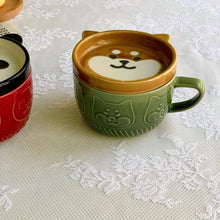 Load image into Gallery viewer, Bear Design 2pc Lid &amp; Cup Coffee Sets - Ailime Designs