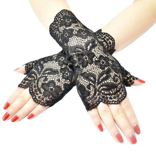 Bridal Lace Trim Gloves – Fine Quality Wedding Accessories