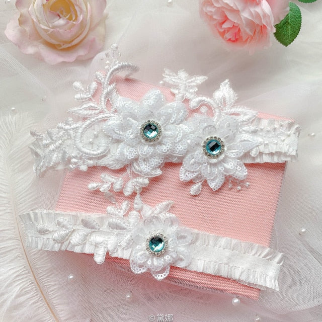 Bridal Garter Belts - Ailime Designs