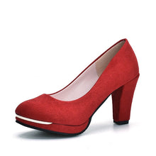 Load image into Gallery viewer, Women’s Red Hot Stylish Fashion Apparel - Wedding Pumps