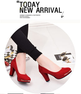 Women’s Red Hot Stylish Fashion Apparel - Wedding Pumps