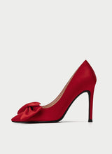 Load image into Gallery viewer, Women’s Red Hot Stylish Fashion Apparel - Satin Pump Heels