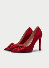 Load image into Gallery viewer, Women’s Red Hot Stylish Fashion Apparel - Satin Pump Heels