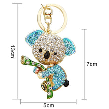 Load image into Gallery viewer, Koala Rhinestone Keychain Holders - Purse Accessories