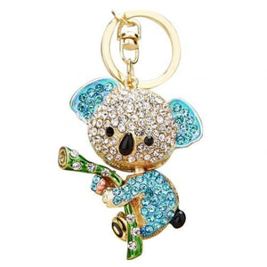 Koala Rhinestone Keychain Holders - Purse Accessories