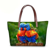 Load image into Gallery viewer, Women’s 3D Screen-Printed Tote Bags – Fine Quality Accessories - Ailime Designs