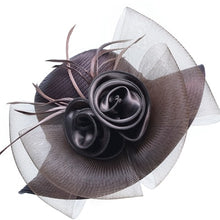 Load image into Gallery viewer, Doubles Down Women&#39;s Derby Style Fancy Rose Motif Design Hats - Ailime Designs