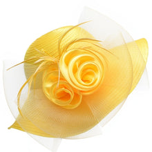 Load image into Gallery viewer, Doubles Down Women&#39;s Derby Style Fancy Rose Motif Design Hats - Ailime Designs