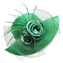 Load image into Gallery viewer, Doubles Down Women&#39;s Derby Style Fancy Rose Motif Design Hats - Ailime Designs