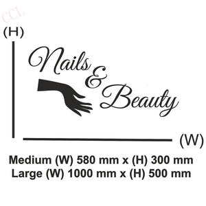 Nail Salon Vinyl Wall Decals For Decoration - Ailime Designs - Ailime Designs