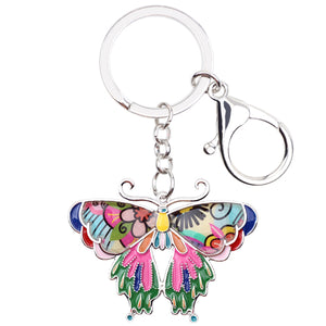 Conversational Art Design Butterflies Key Chains – Pocket Holder Accessories - Ailime Designs