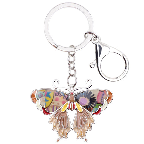 Conversational Art Design Butterflies Key Chains – Pocket Holder Accessories - Ailime Designs