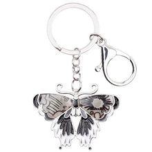 Load image into Gallery viewer, Conversational Art Design Butterflies Key Chains – Pocket Holder Accessories - Ailime Designs