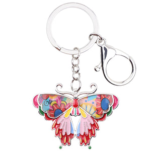 Conversational Art Design Butterflies Key Chains – Pocket Holder Accessories - Ailime Designs