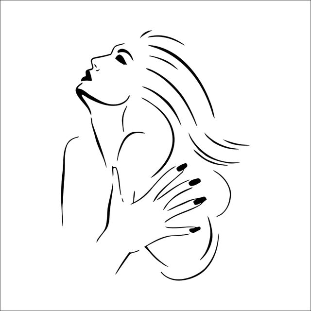 Woman Illustration Wall Art Decals - Ailime Designs - Ailime Designs