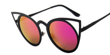 Load image into Gallery viewer, Women&#39;s Round Cat Eye Round Lense Sunglasses - Ailime Designs