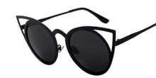 Load image into Gallery viewer, Women&#39;s Round Cat Eye Round Lense Sunglasses - Ailime Designs