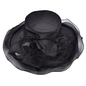 Women's Stylish Layered Design Organza Elegant Hats - Ailime Designs