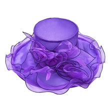 Load image into Gallery viewer, Women&#39;s Stylish Layered Design Organza Elegant Hats - Ailime Designs