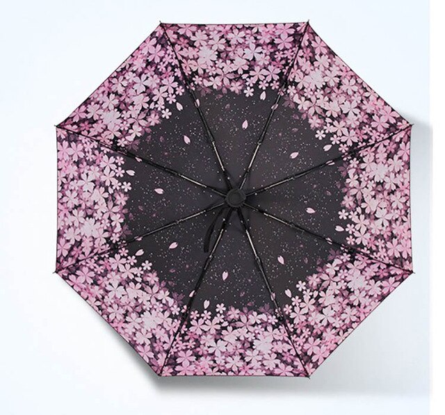 Unisex Nylon Beautiful Galaxy Custom Umbrella's