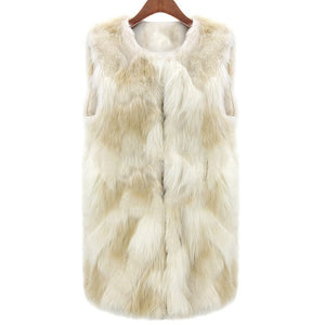 High Quality Faux Fur Vest - Ailime Design - Ailime Designs