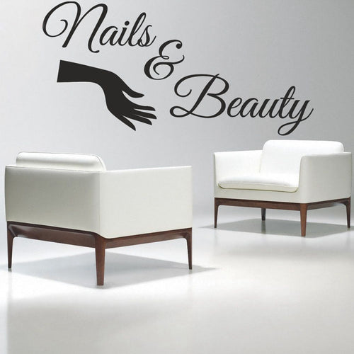 Nail Salon Vinyl Wall Decals For Decoration - Ailime Designs - Ailime Designs