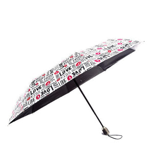 Unisex Nylon Beautiful Galaxy Custom Umbrella's