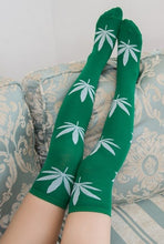 Load image into Gallery viewer, Women&#39;s Long Knitted Knee Length Socks - Ailime Designs