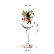 Load image into Gallery viewer, Animal Illustration Champagne &amp; Fluted Glasses - Ailime Designs