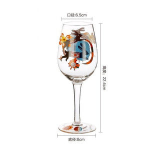 Animal Illustration Champagne & Fluted Glasses - Ailime Designs