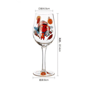 Animal Illustration Champagne & Fluted Glasses - Ailime Designs