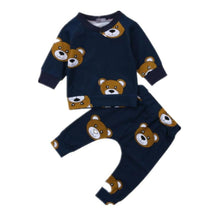 Load image into Gallery viewer, Babies Cute Adorable Bear Design 2pc Set - Ailime Design