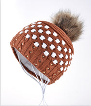 Load image into Gallery viewer, Sassy Women&#39;s Knit Design Winter Beanie Caps - Ailime Designs