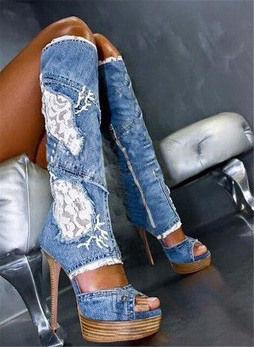 Women's Denim Shoe Collection - Ailime Designs