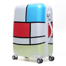 Load image into Gallery viewer, Adult Screen Printed Trolley Luggage