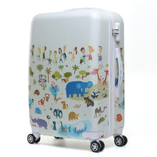 Load image into Gallery viewer, Adult Screen Printed Trolley Luggage