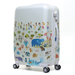 Adult Screen Printed Trolley Luggage