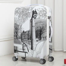 Load image into Gallery viewer, Adult Screen Printed Trolley Luggage