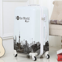 Load image into Gallery viewer, Adult Screen Printed Trolley Luggage