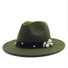 Load image into Gallery viewer, Women’s Fine Quality Wide Brim Designer Style Hats - Ailime Designs