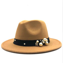 Load image into Gallery viewer, Women’s Fine Quality Wide Brim Designer Style Hats - Ailime Designs