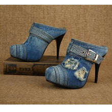 Load image into Gallery viewer, Women&#39;s Denim Shoe Collection - Ailime Designs