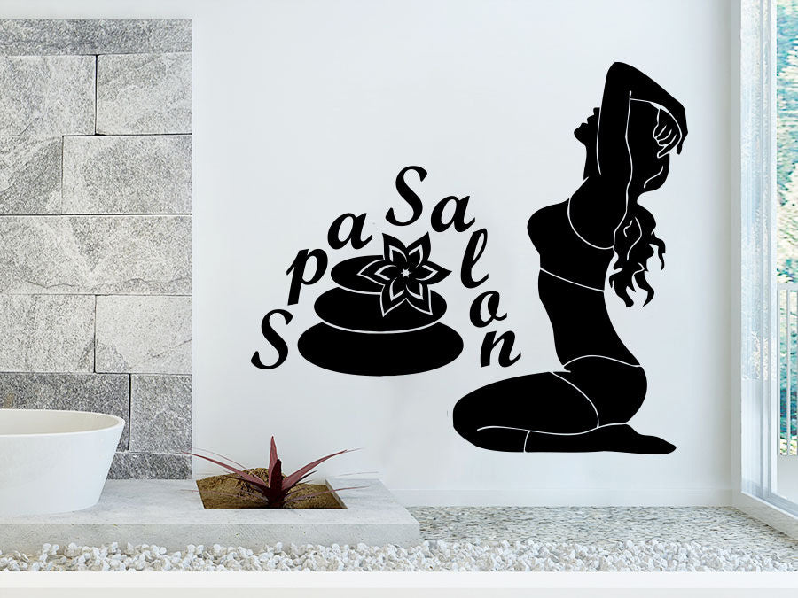 Day Spa Salon Wall Sticker Art - Ailime Designs - Ailime Designs