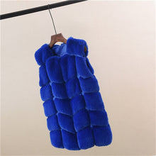 Load image into Gallery viewer, Best Wine Faux Fur Fox Design Vests - Ailime Designs - Ailime Designs