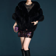 Load image into Gallery viewer, Luxury Pink Faux Fox Fur Capes For Women - Ailime Designs - Ailime Designs