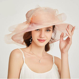 Sheer Elegance Women's Fine Summer Style Brim Hats - Ailime Designs