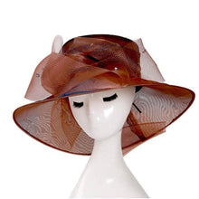 Load image into Gallery viewer, Sheer Elegance Women&#39;s Fine Summer Style Brim Hats - Ailime Designs