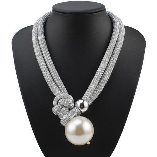 Women's Versatile Style Simulated Pearl Rope Necklaces - Ailime Designs