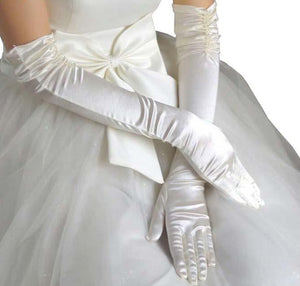 Bridal Lace Trim Gloves – Fine Quality Wedding Accessories